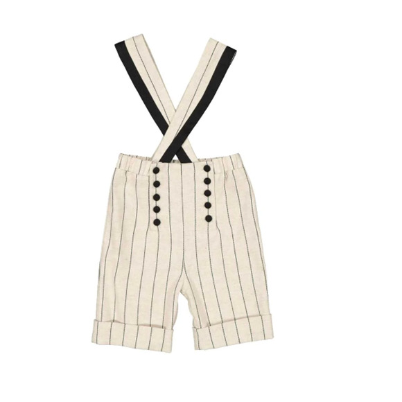 Carbon Soldier Other - Carbon Soldier suspender shorts shortalls sz 7 (140) NWT